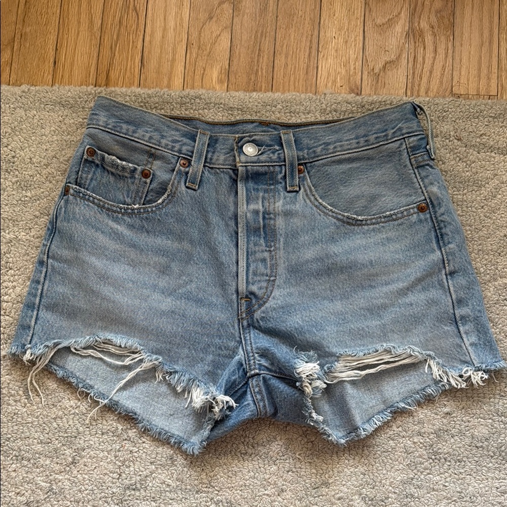 Denim Blue Women's Shorts